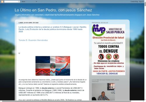 Lo Ultimo en San Pedro
