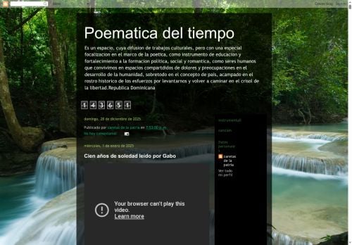 Poemática del tiempo