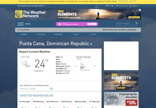 Punta Cana Forecast by The Weather Network