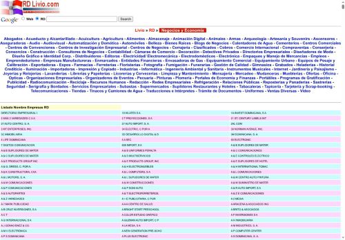Directorio Nombres de Empresas Dominicana