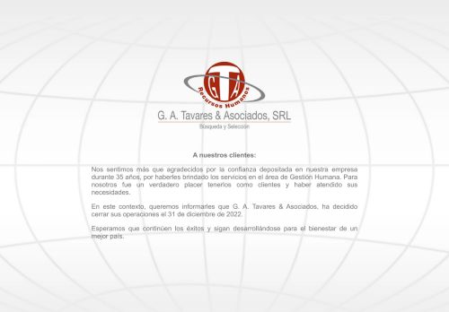 G.A.Tavares y Asociados, SRL