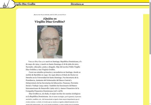 Virgilio Díaz Grullón