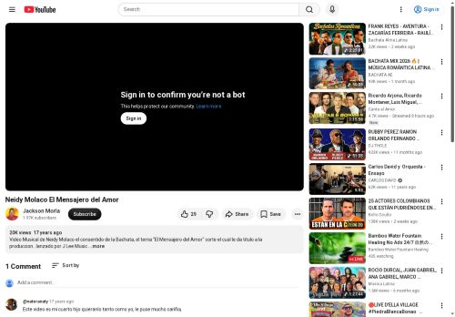 Neidy Molaco- El Mensajero del Amor