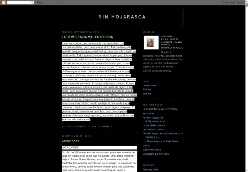 Sin Hojarasca