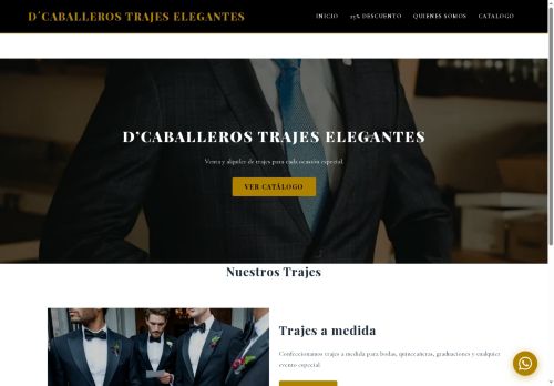 D'Caballeros Trajes Elegantes