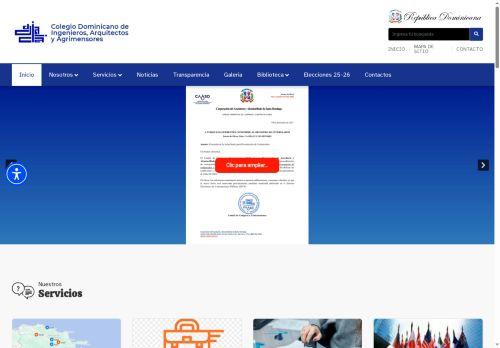 Colegio Dominicano de Ingenieros, Arquitectos y Agrimensores, CODIA