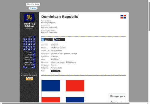 Dominican Republic Flag