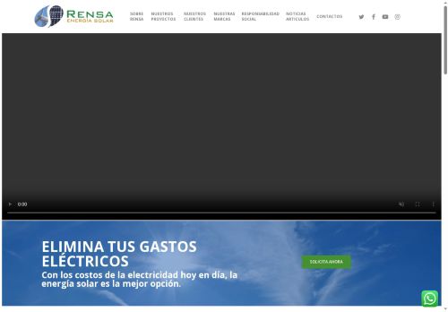 RENSA, Energias Renovables