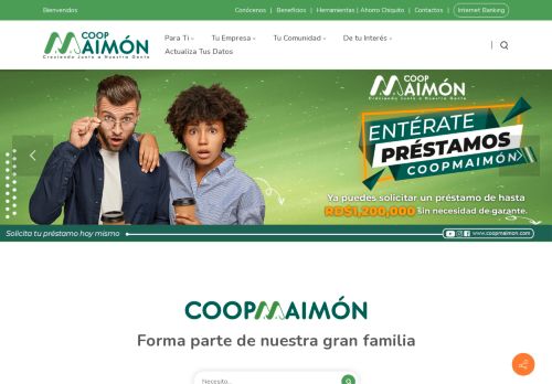Cooperativa de Ahorros y Créditos Maimón, Inc.