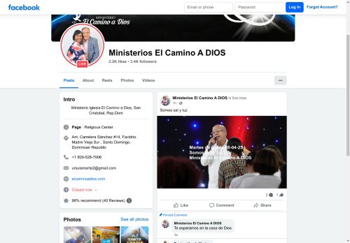 Ministerio el Camino a Dios