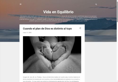 Vida en Equilibrio