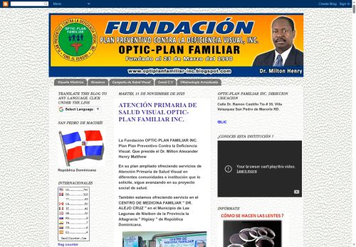 Fundacion Optic-Plan Familiar, Inc.