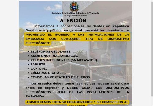 Embajada de Venezuela en República Dominicana