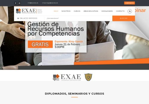 EXAE, Centro de Educación Continuada y Ejecutiva