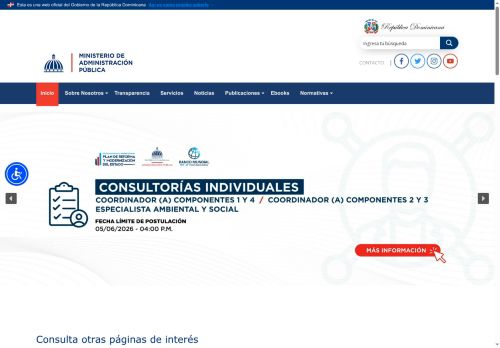 Ministerio de Administración Pública (MAP)