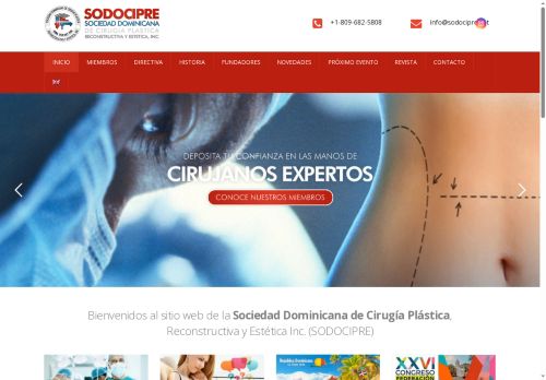 Sociedad Dominicana de Cirugía Plástica Estética y Reconstructiva (SODOCIPRE)
