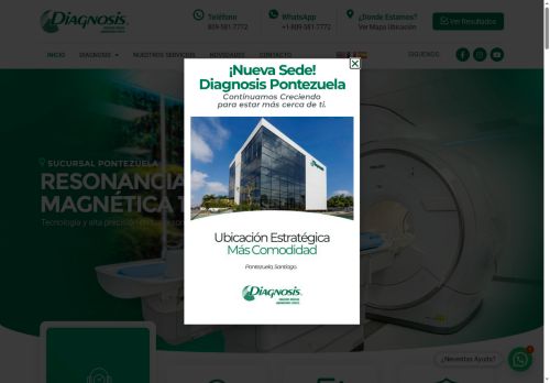 DIAGNOSIS, Centro de  Imágenes Médicas