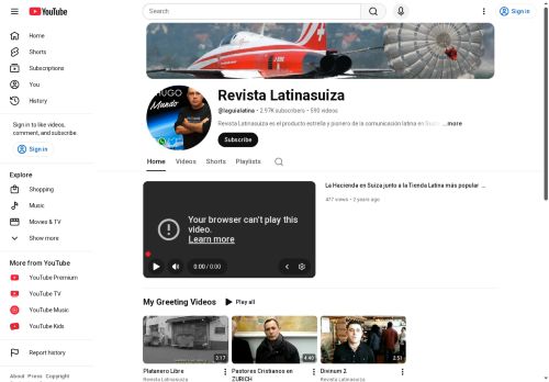 Videos de Guia Latina Suiza