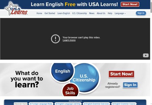 U.S.A. Learns