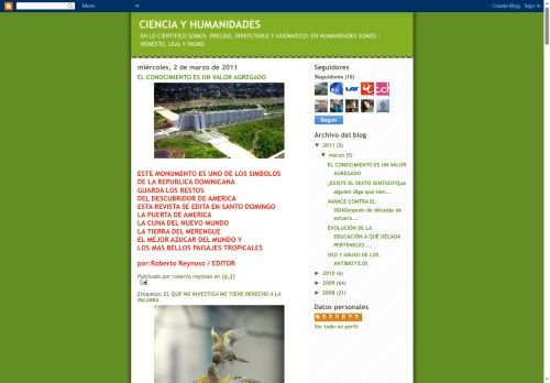 Ciencia y Humanidades