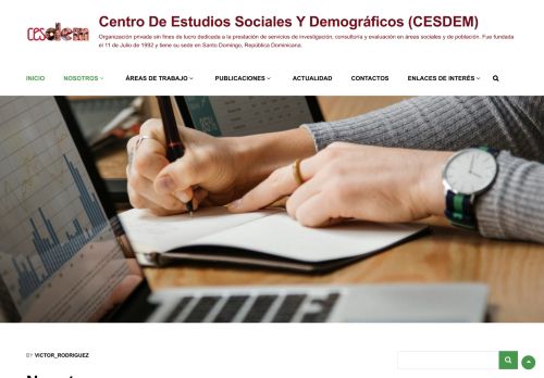 Centro de Estudios Sociales y Demográficos (CESDEM)