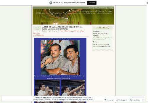 La Venda Transparente de Raifi Genao