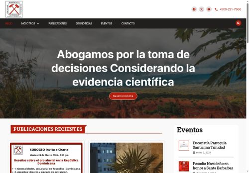 Sociedad Dominicana de Geología, SODOGEO