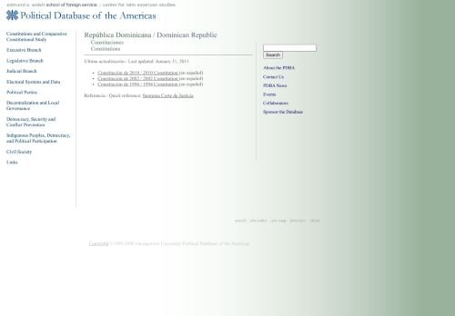 Dominican Republic Constitution