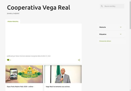 Blog Cooperativa Vega Real, Inc.