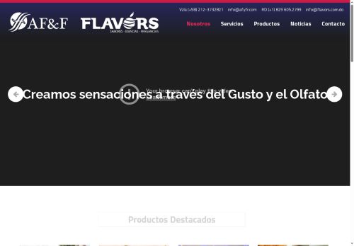 AF & F Sabores, Esencias y Fragancias