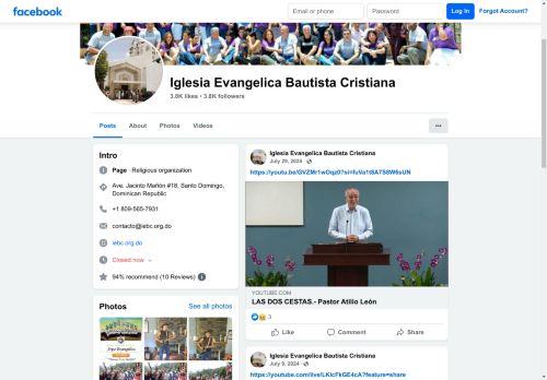 Iglesia Evangélica Bautista Cristiana (IEBC)