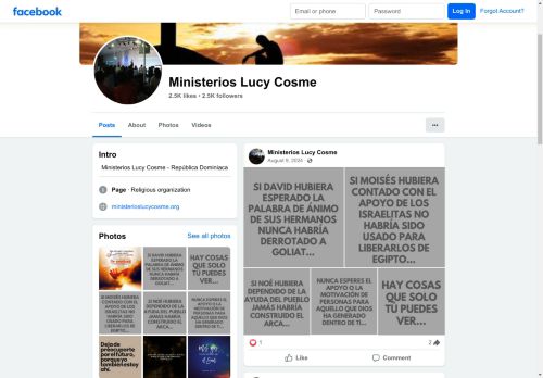 Ministerios Lucy Cosme