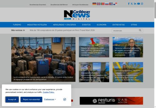 Noticias de Turismo del Caribe y las Americas