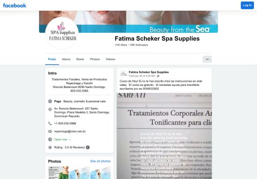 Fatima Scheker Spa Supplies