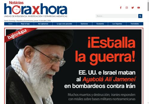 Noticias hora x hora