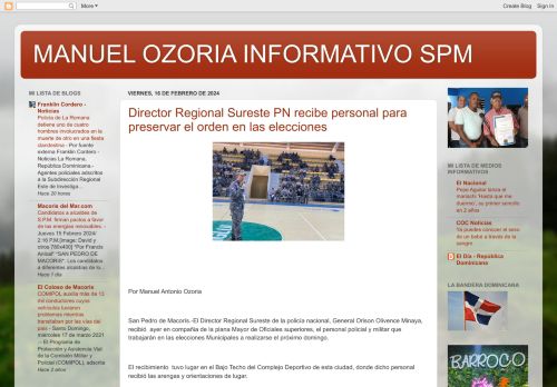 Manuel Ozoria Informativo SPM