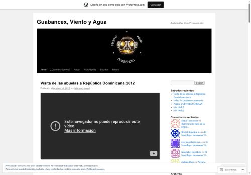 Guabancex Viento y Agua