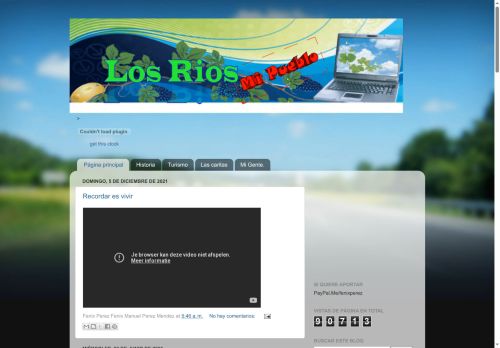 Los Ríos, Mi Pueblo