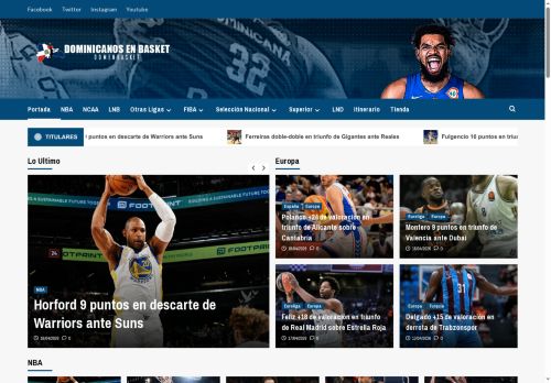 Dominicanos en Basket
