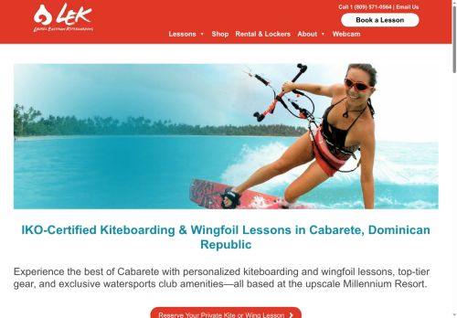 Laurel Eastman Cabarete Kiteboarding School