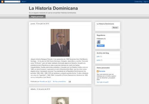 La Historia Dominicana