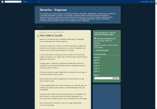 Derecho - Empresa