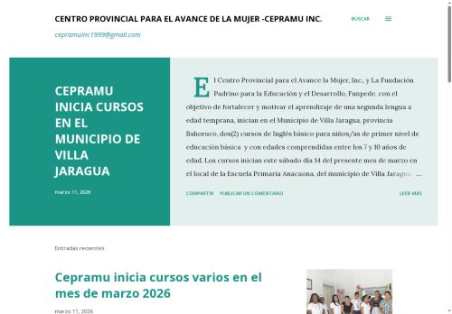 Centro Provincial Para el Avance de la Mujer, Inc. (CEPRAMU)