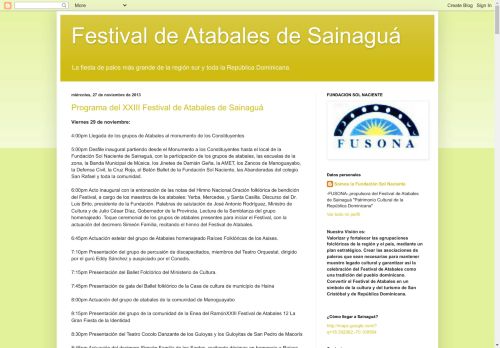 Festival de Atabales de Sainaguá