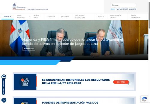 Ministerio de Hacienda, Dirección de Casinos y Juegos de Azar