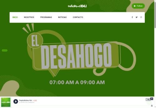 Tropicalisima 104.1 FM