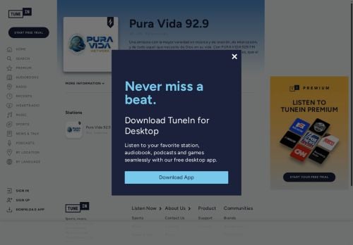 Pura Vida 92.9 FM