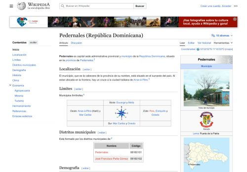 Pedernales por Wikipedia