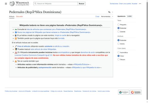 Pedernales por Wikipedia