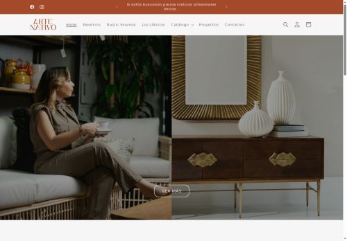 Arte Nativo, Muebles Rusticos